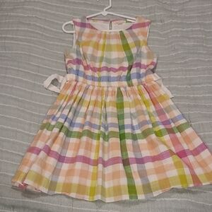 Crewcuts Colorful Plaid Dress